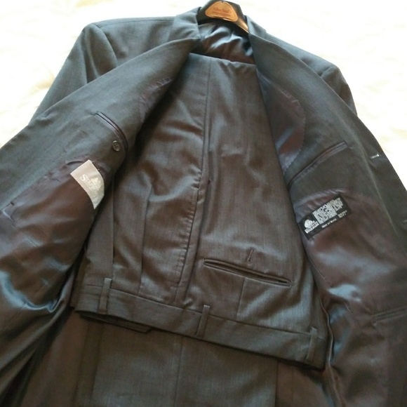 Mens 2pc suit bt Stafford - Picture 1 of 2